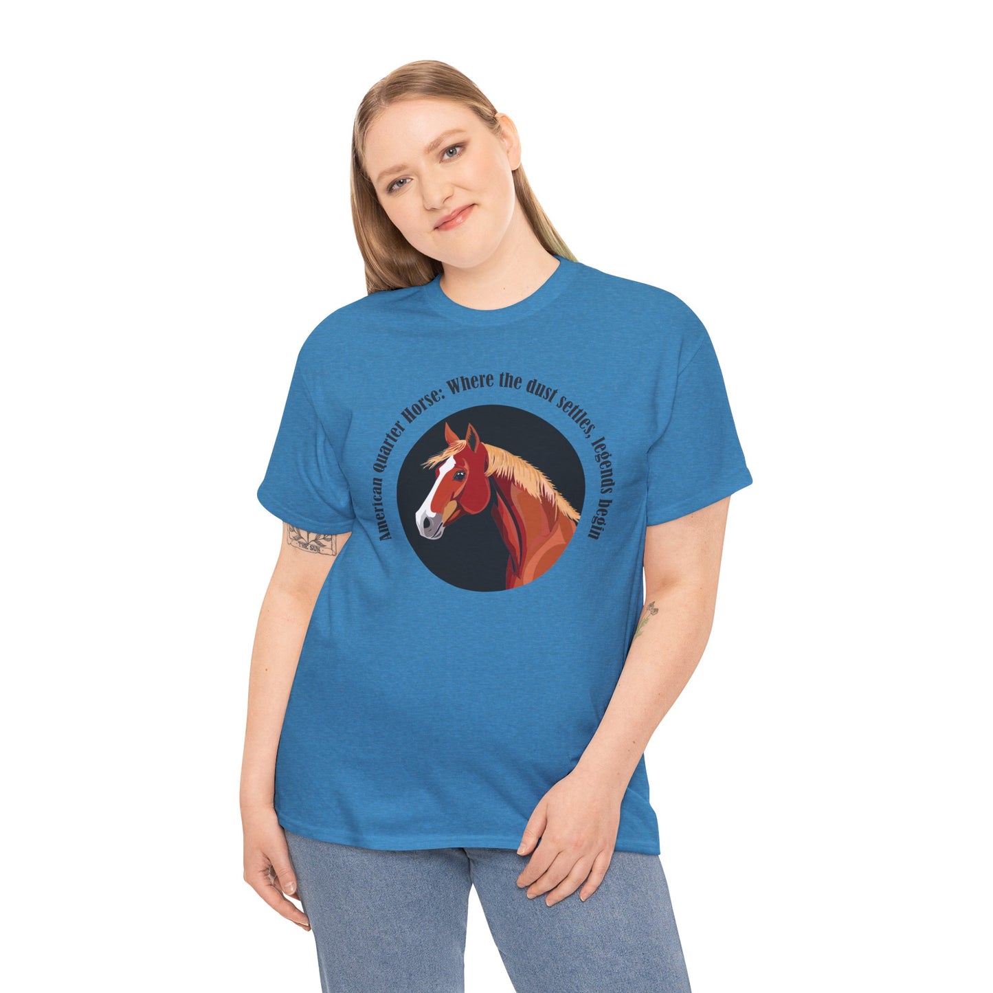 American Quarter Horse Unisex Heavy Cotton Tee