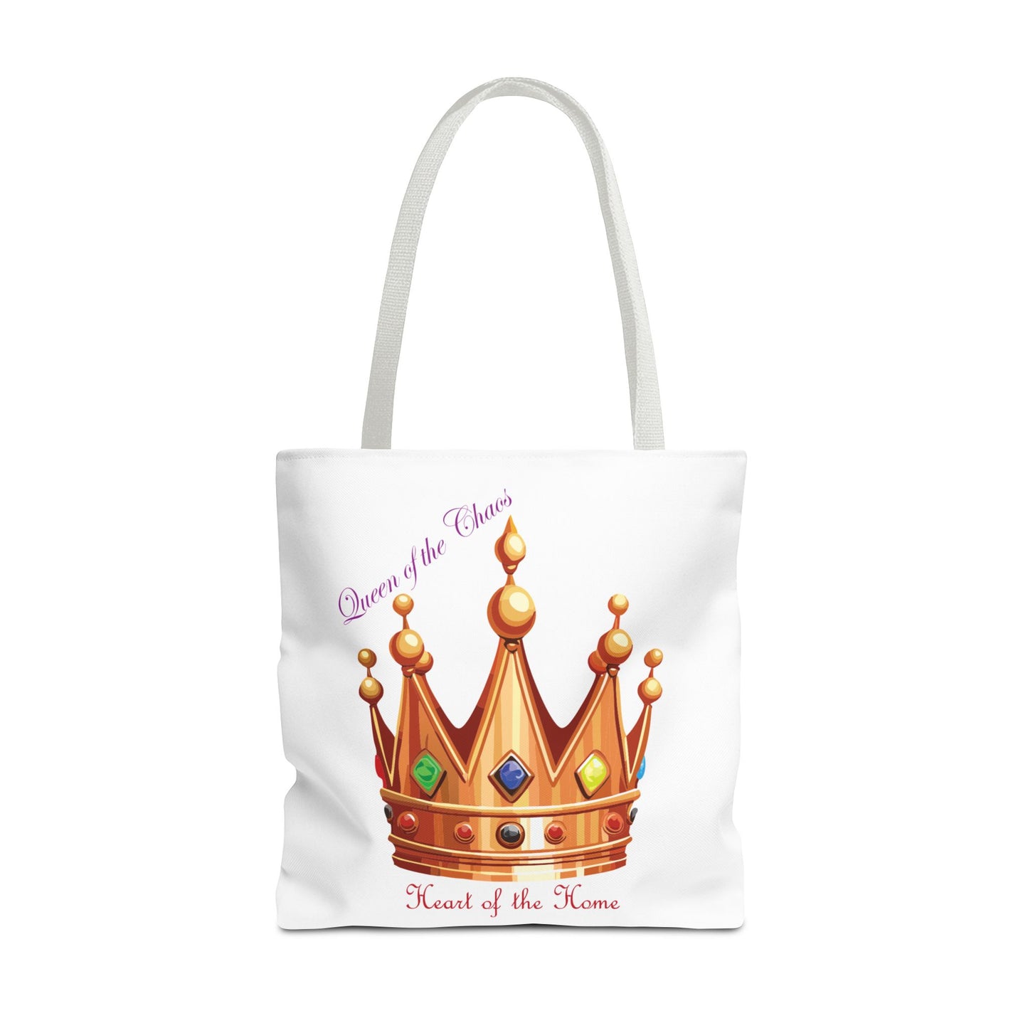 Queen of Chaos Tote Bag - Heart of the Home Style