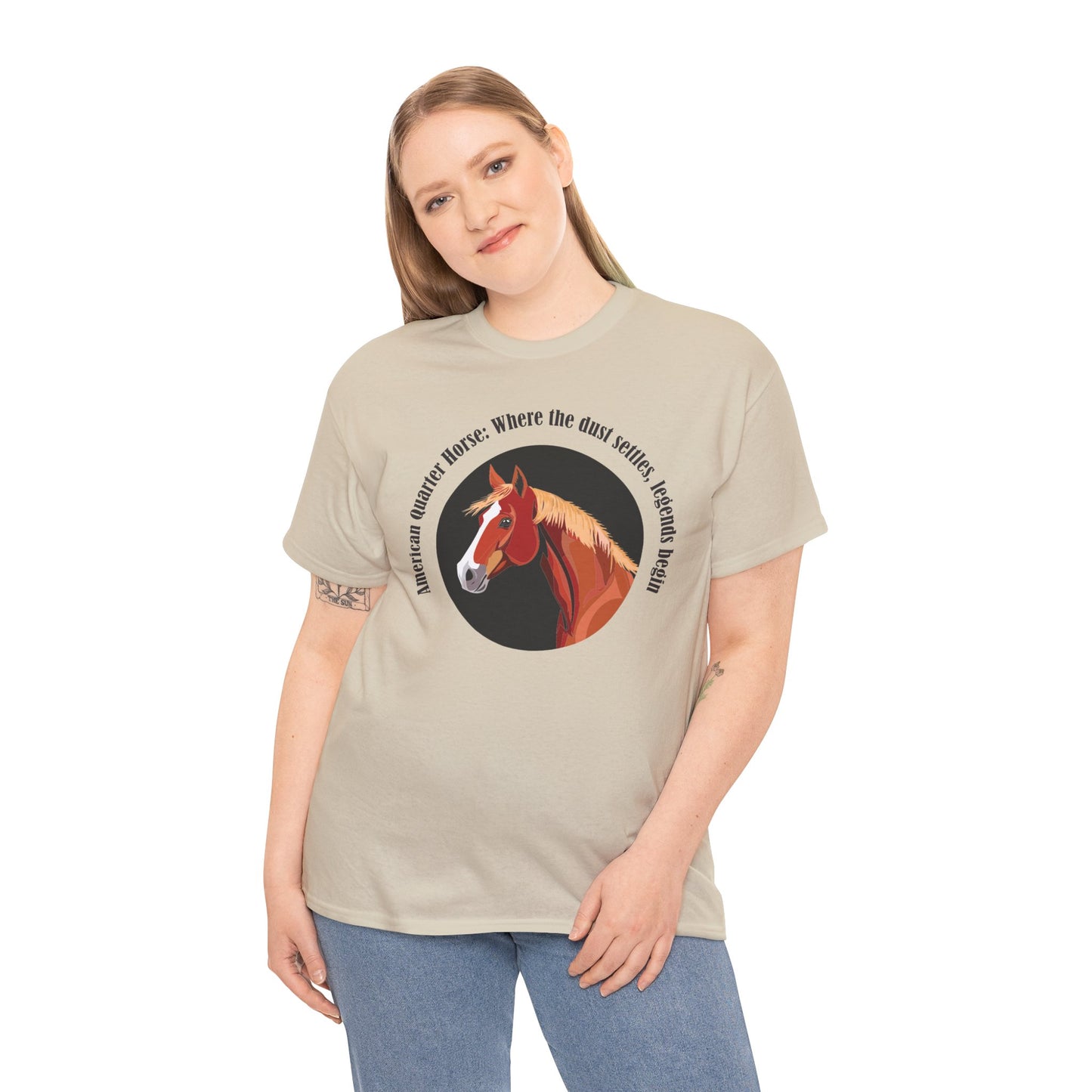 American Quarter Horse Unisex Heavy Cotton Tee