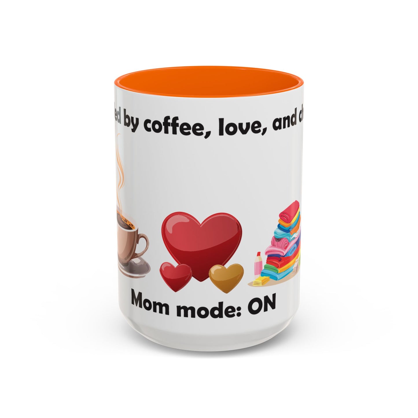 Mom Life Coffee Mug - 'Fueled by Coffee, Love & Chaos' - Perfect Gift for Moms
