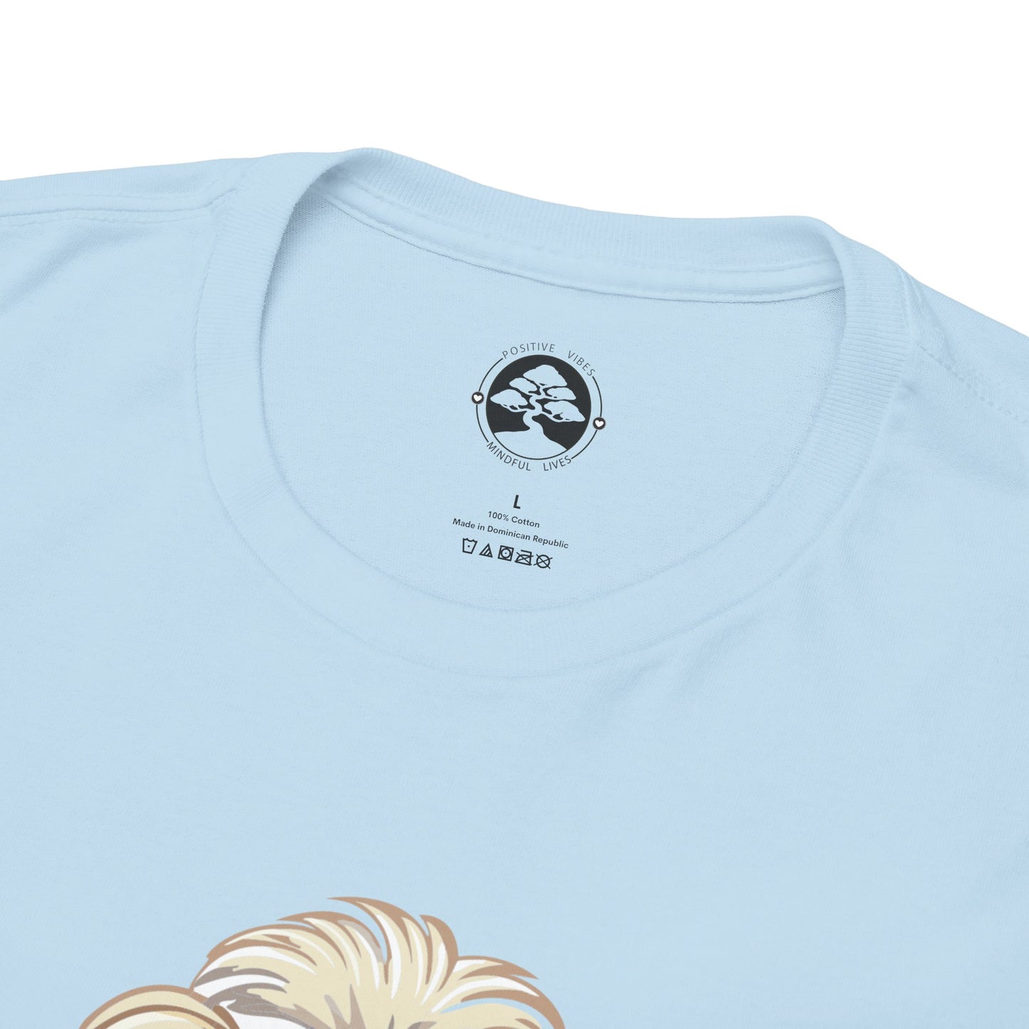 Camisa unisex de algodón grueso "Maltés - Un poco de pelusa, mucho amor"
