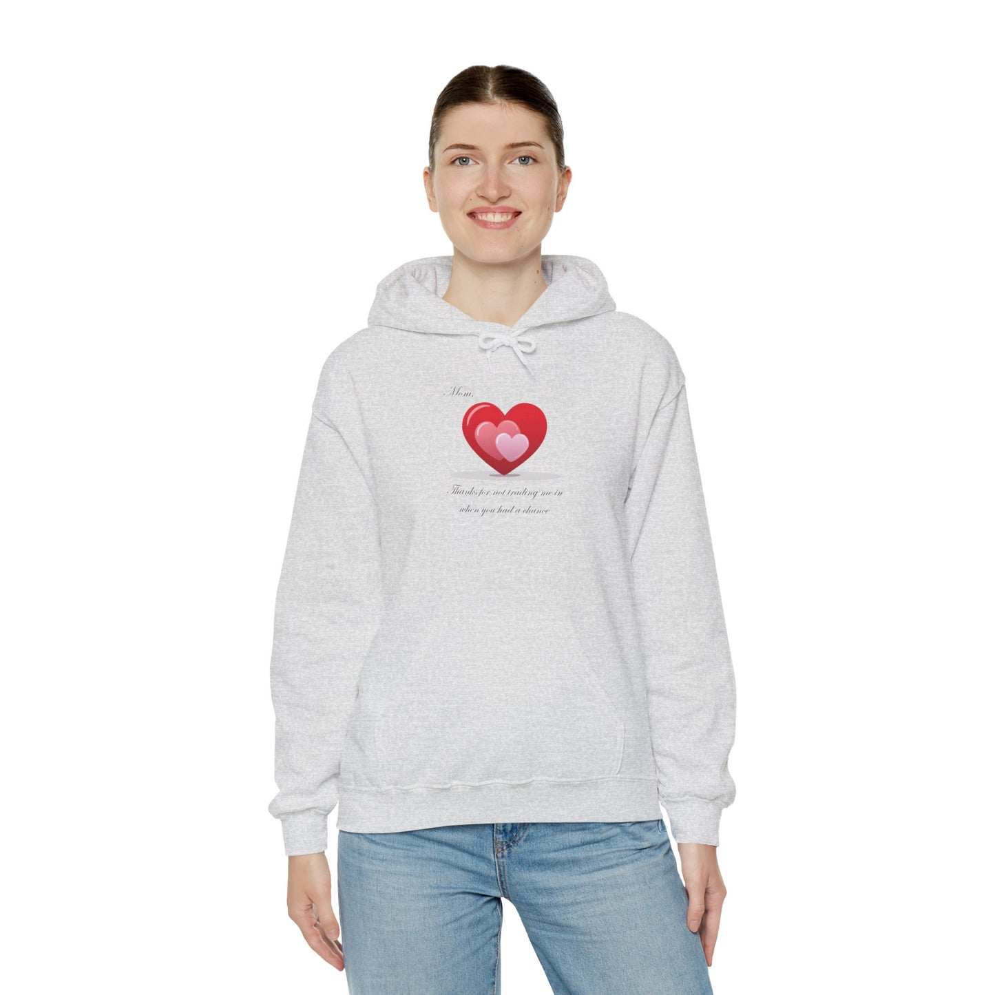 Mom Heart Sweatshirt – Thoughtful Gift for Loved Ones