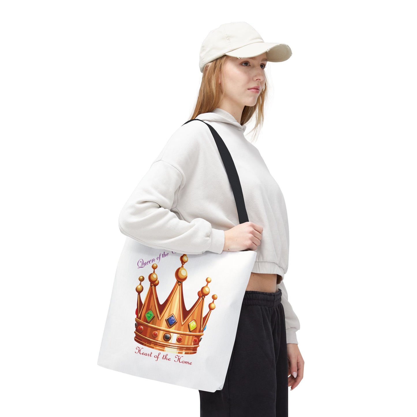 Queen of Chaos Tote Bag - Heart of the Home Style