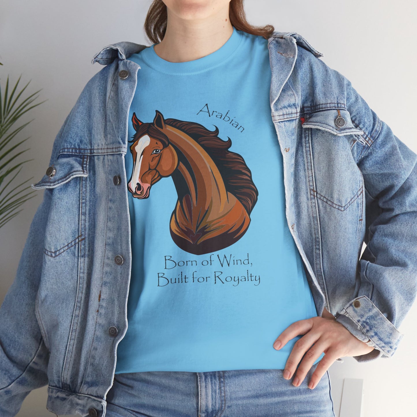 Arabian Horse Unisex Heavy Cotton Tee