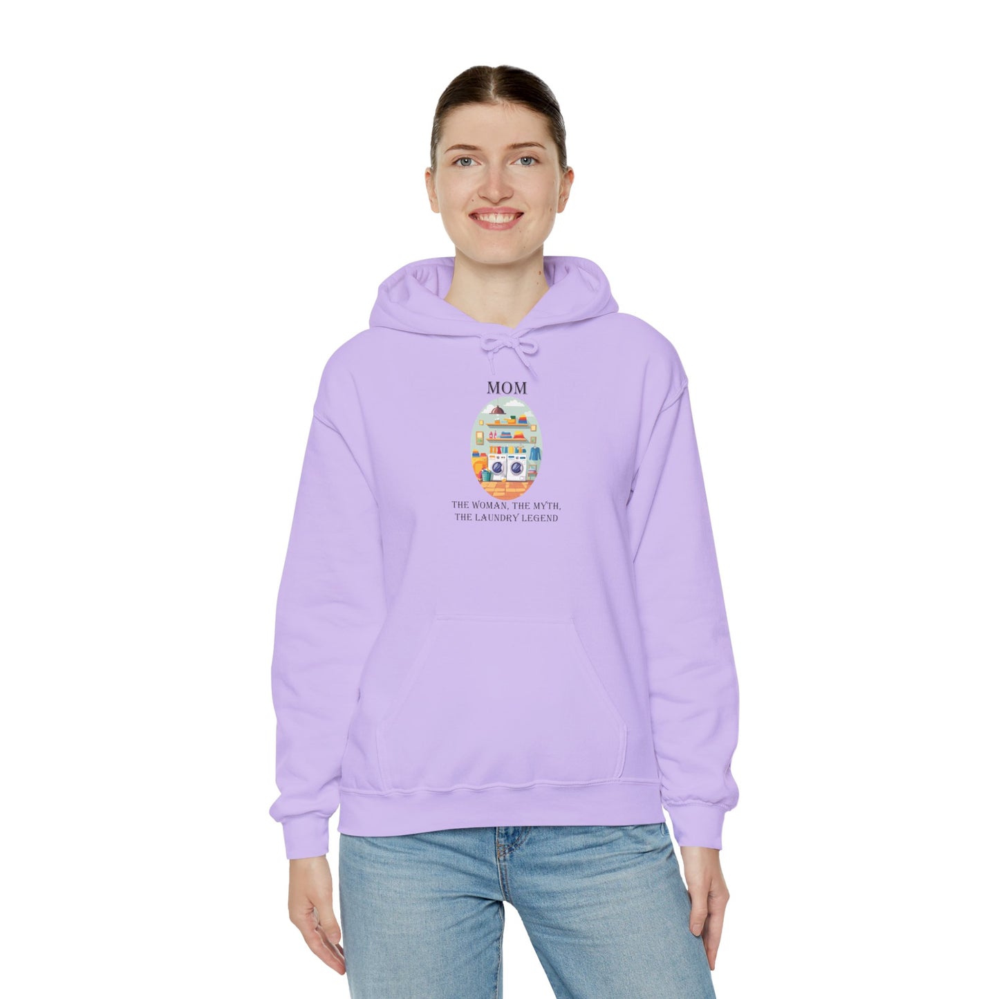 Laundry Legend Hooded Sweatshirt for Mom - Unisex Heavy Blend™