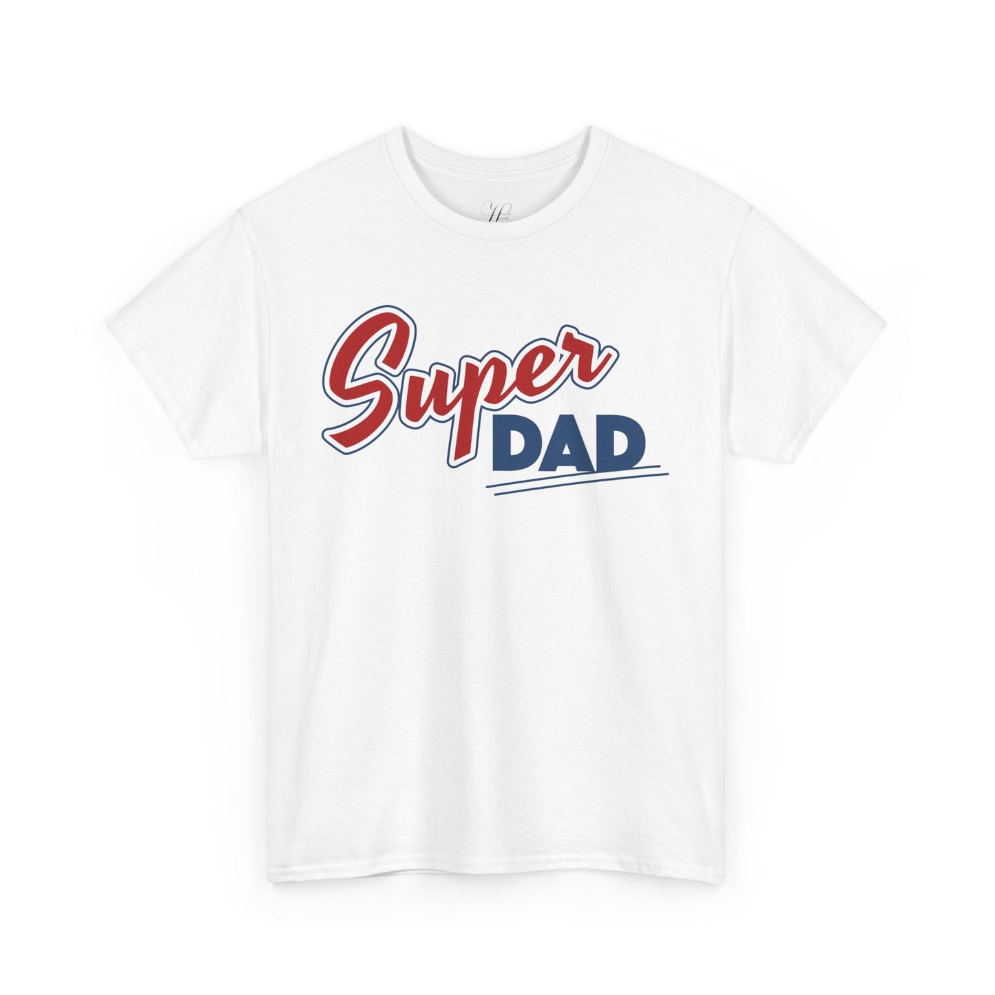 Super Dad Unisex Heavy Cotton Tee - Perfect Gift for Father's Day, Birthdays, and Family Celebrations