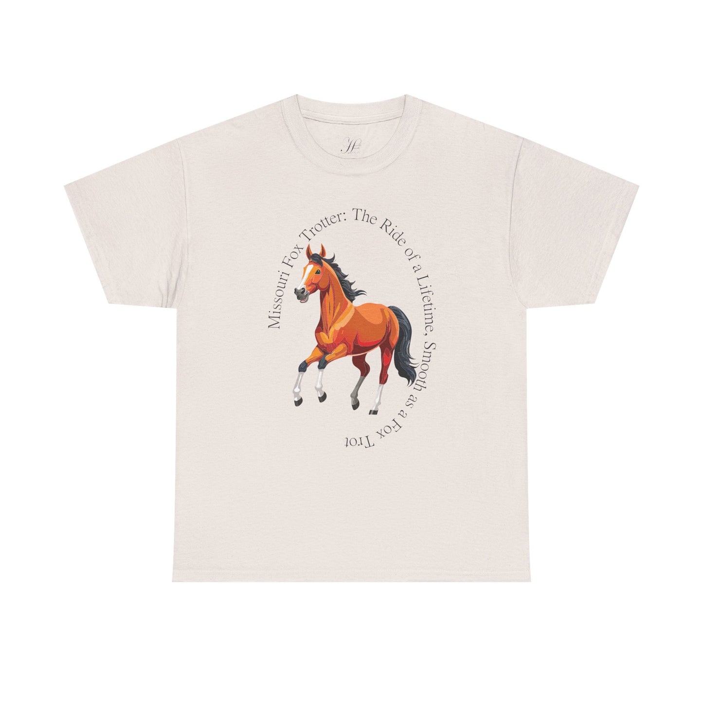 Missouri Fox Trotter: Unisex Heavy Cotton Horse Tee