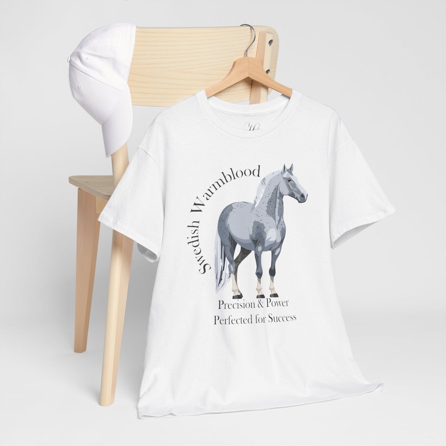 Swedish Warmblood Horse Tee - Precision & Power Design