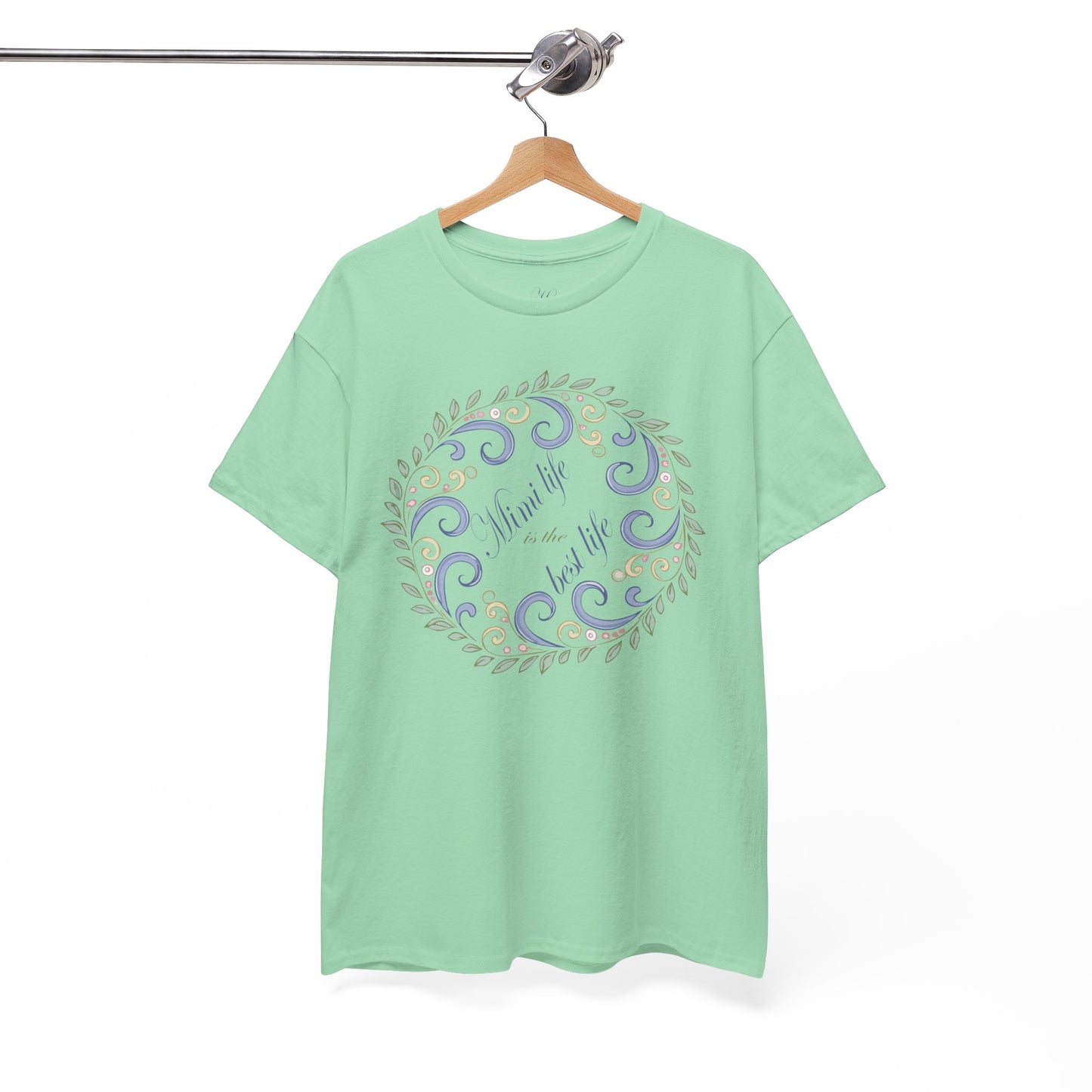 Inspirational Unisex Heavy Cotton Tee - "Mimi Life is the best life"
