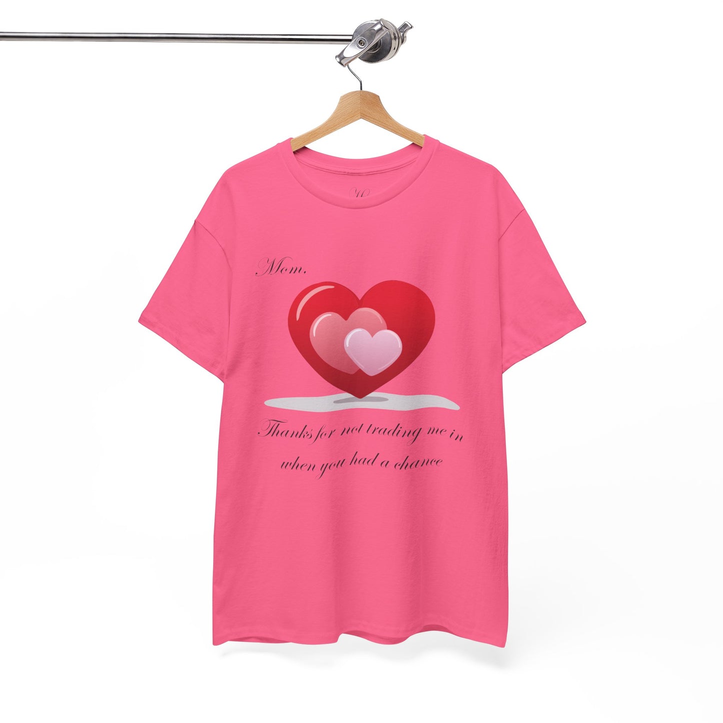 Mom Appreciation Unisex Heavy Cotton Tee - Heart Design