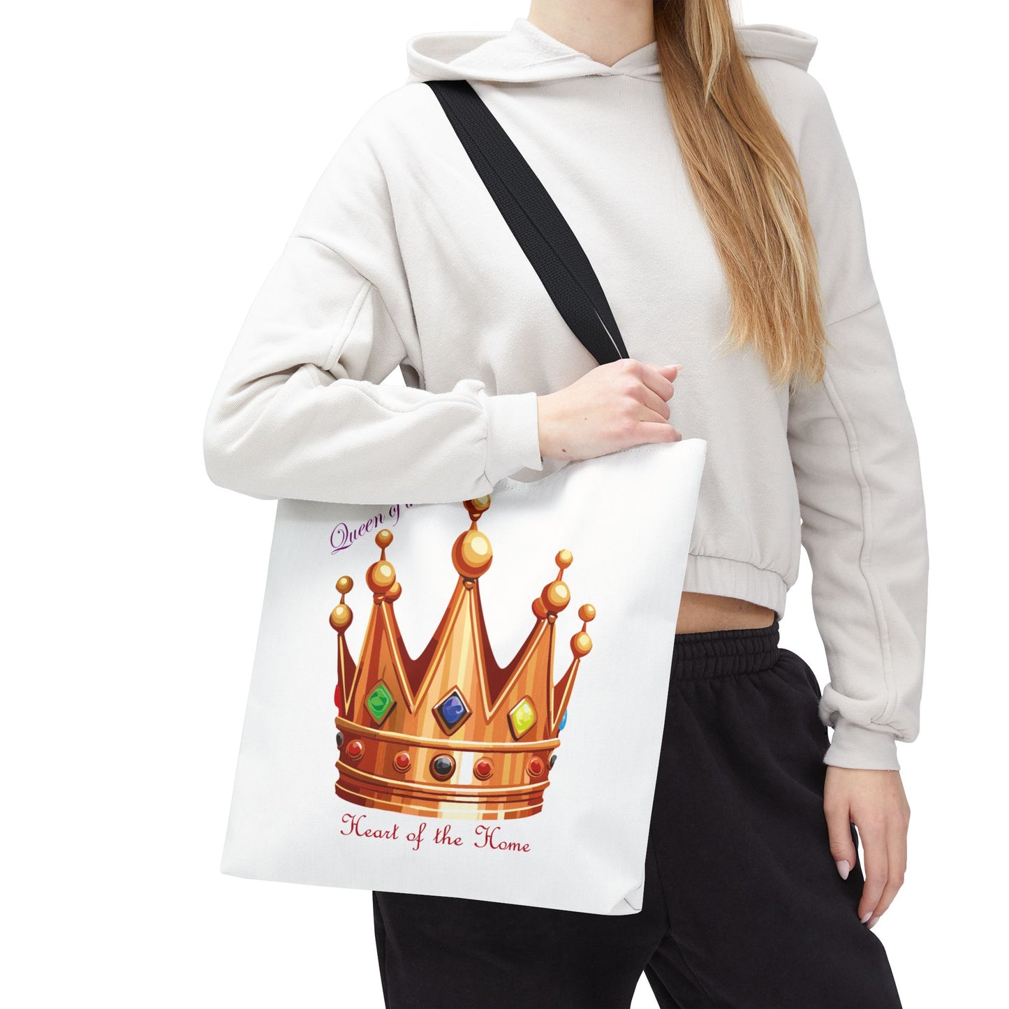 Queen of Chaos Tote Bag - Heart of the Home Style