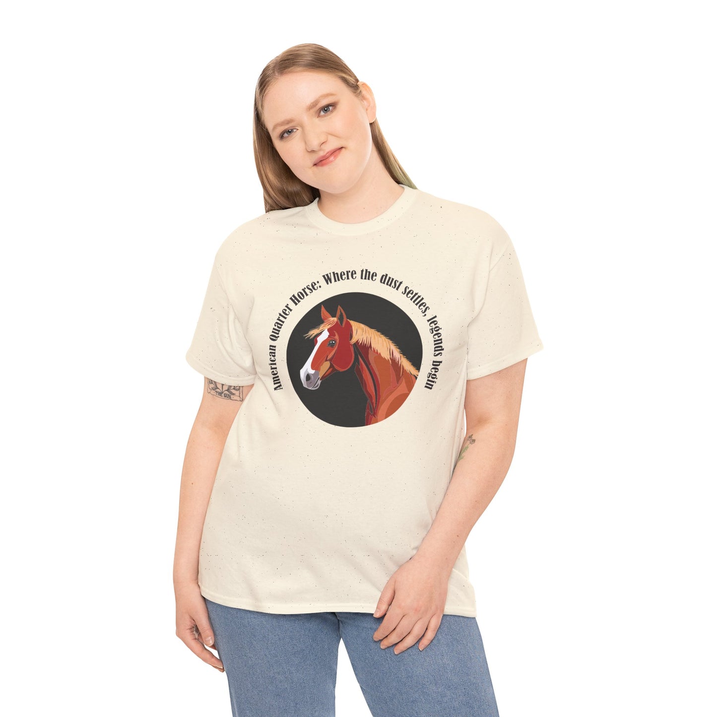 American Quarter Horse Unisex Heavy Cotton Tee