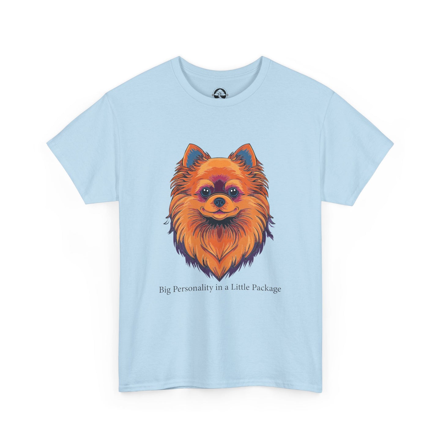 Pomerania - Gran personalidad en un paquete pequeño Camiseta unisex de algodón grueso