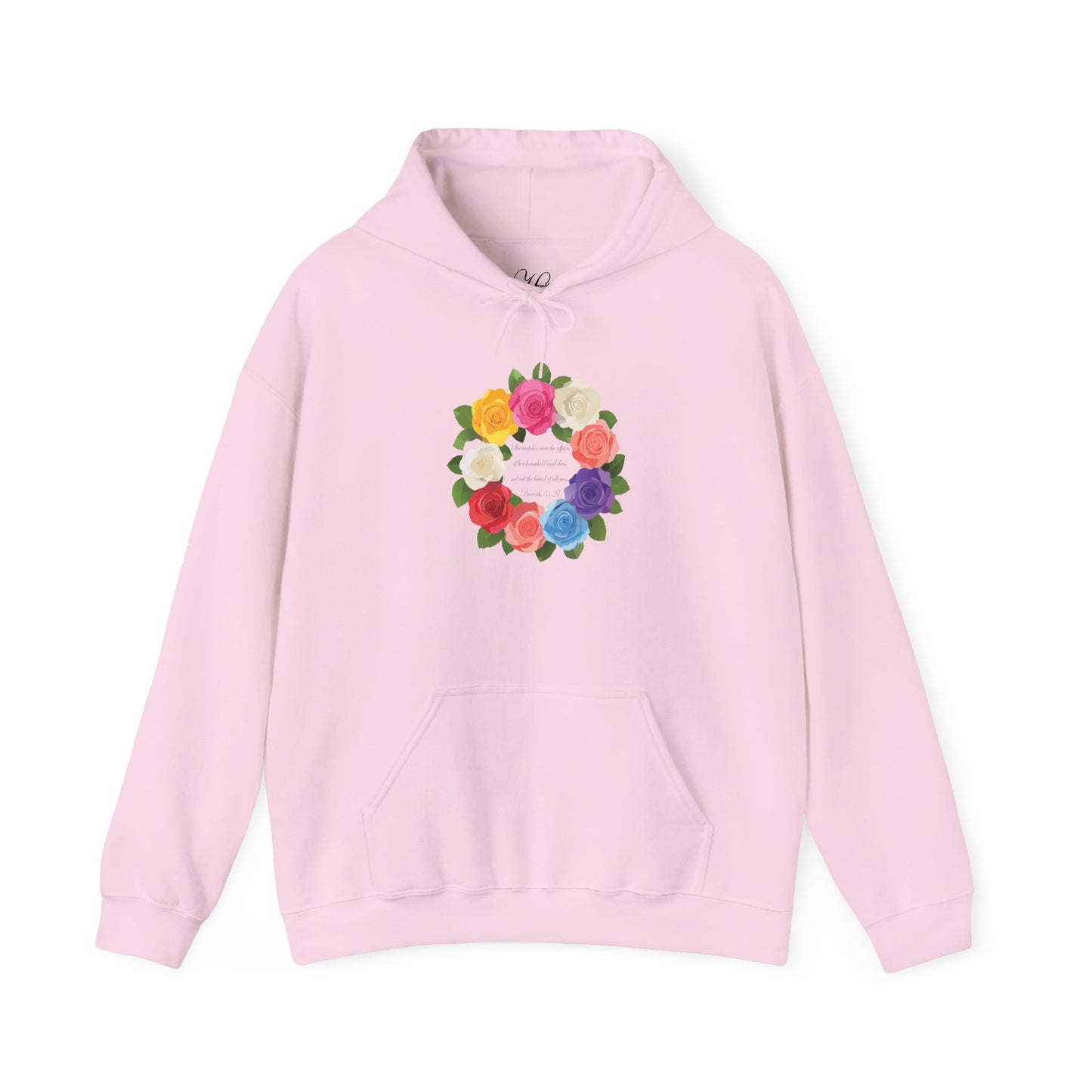 Floral Wreath for Mother Unisex Hoodie - Cozy & Stylish Sweatshirt for All Occasions