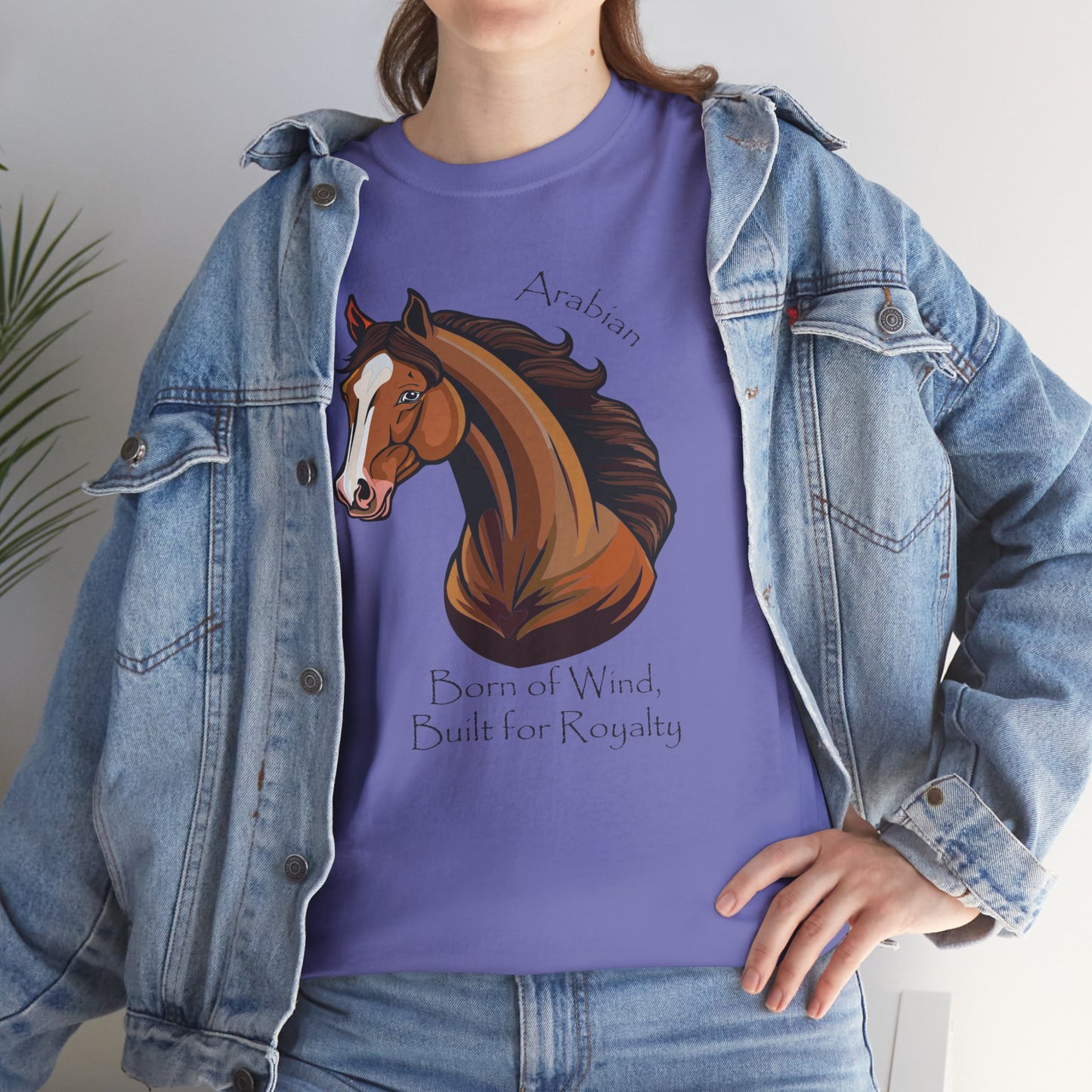 Arabian Horse Unisex Heavy Cotton Tee