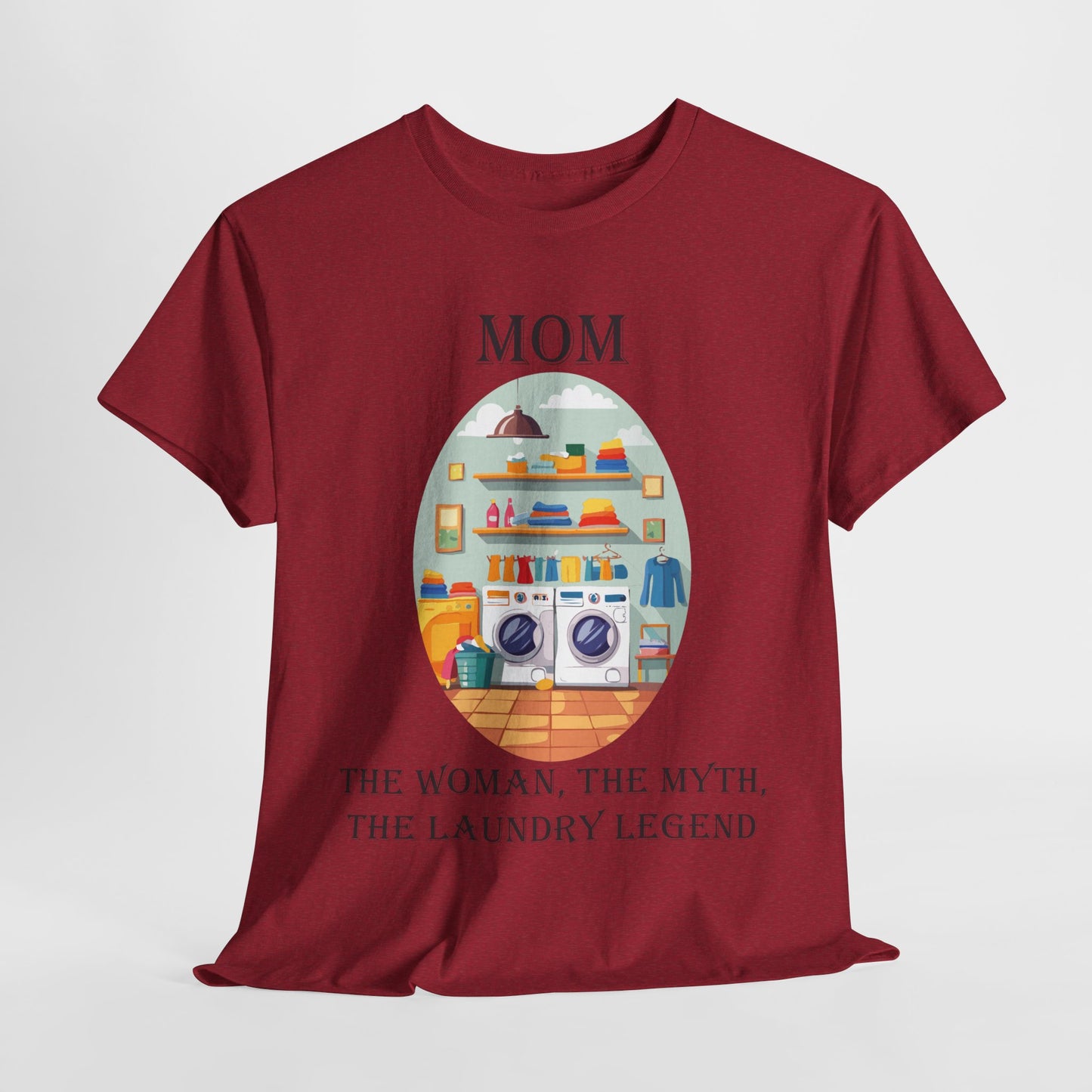 Mom Laundry Legend Unisex Heavy Cotton Tee