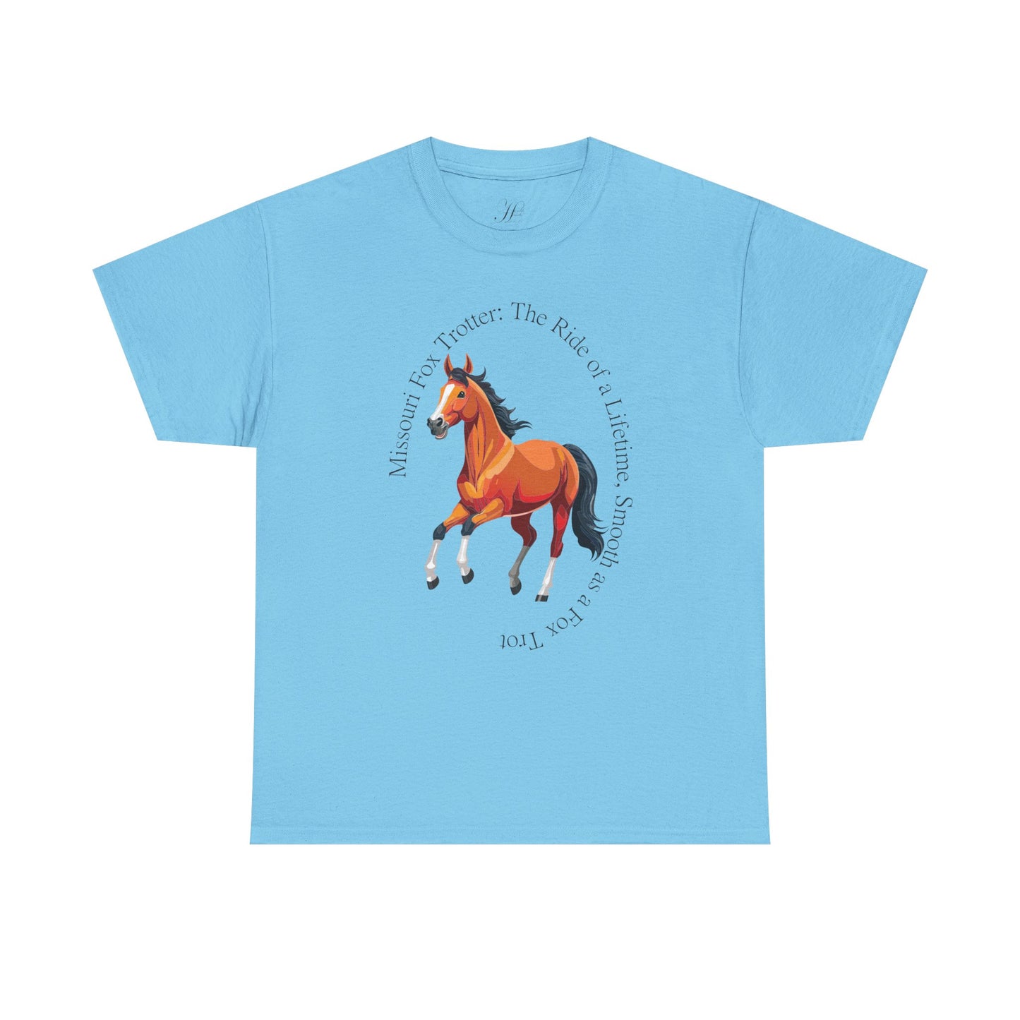 Missouri Fox Trotter: Unisex Heavy Cotton Horse Tee
