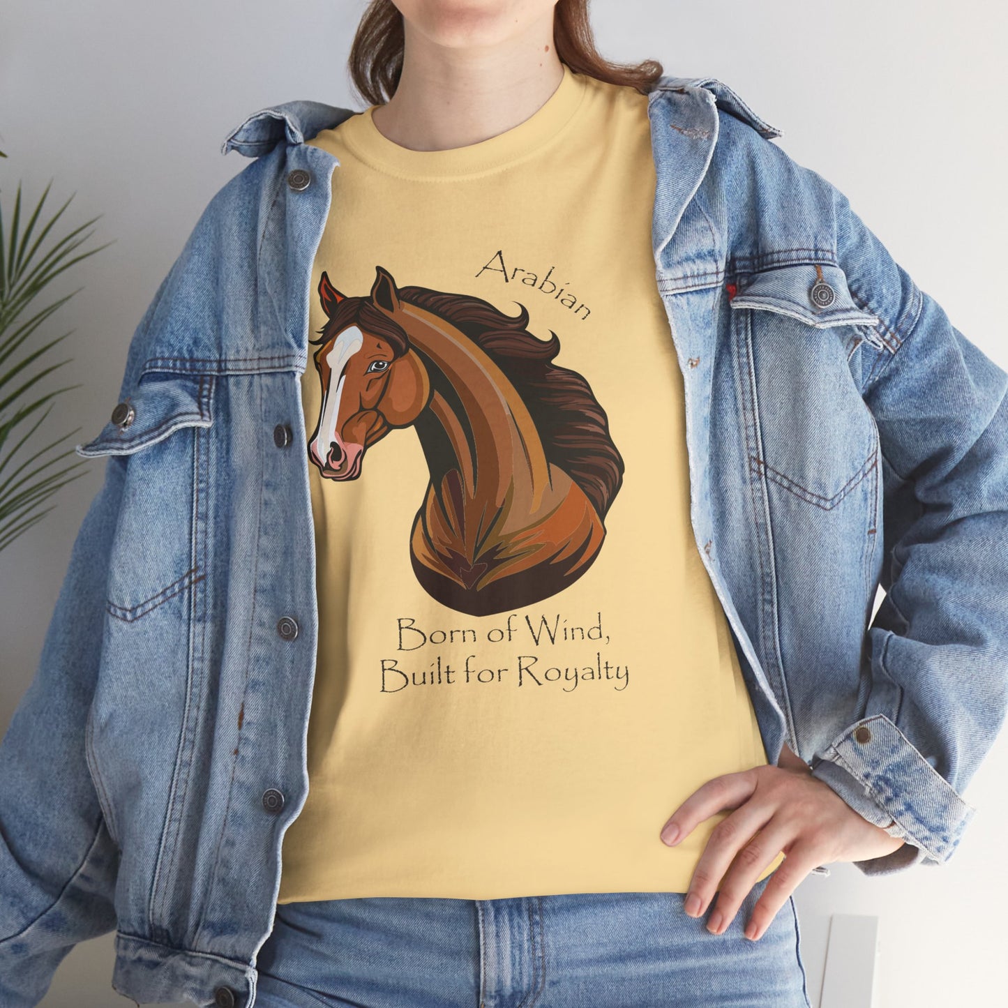 Arabian Horse Unisex Heavy Cotton Tee