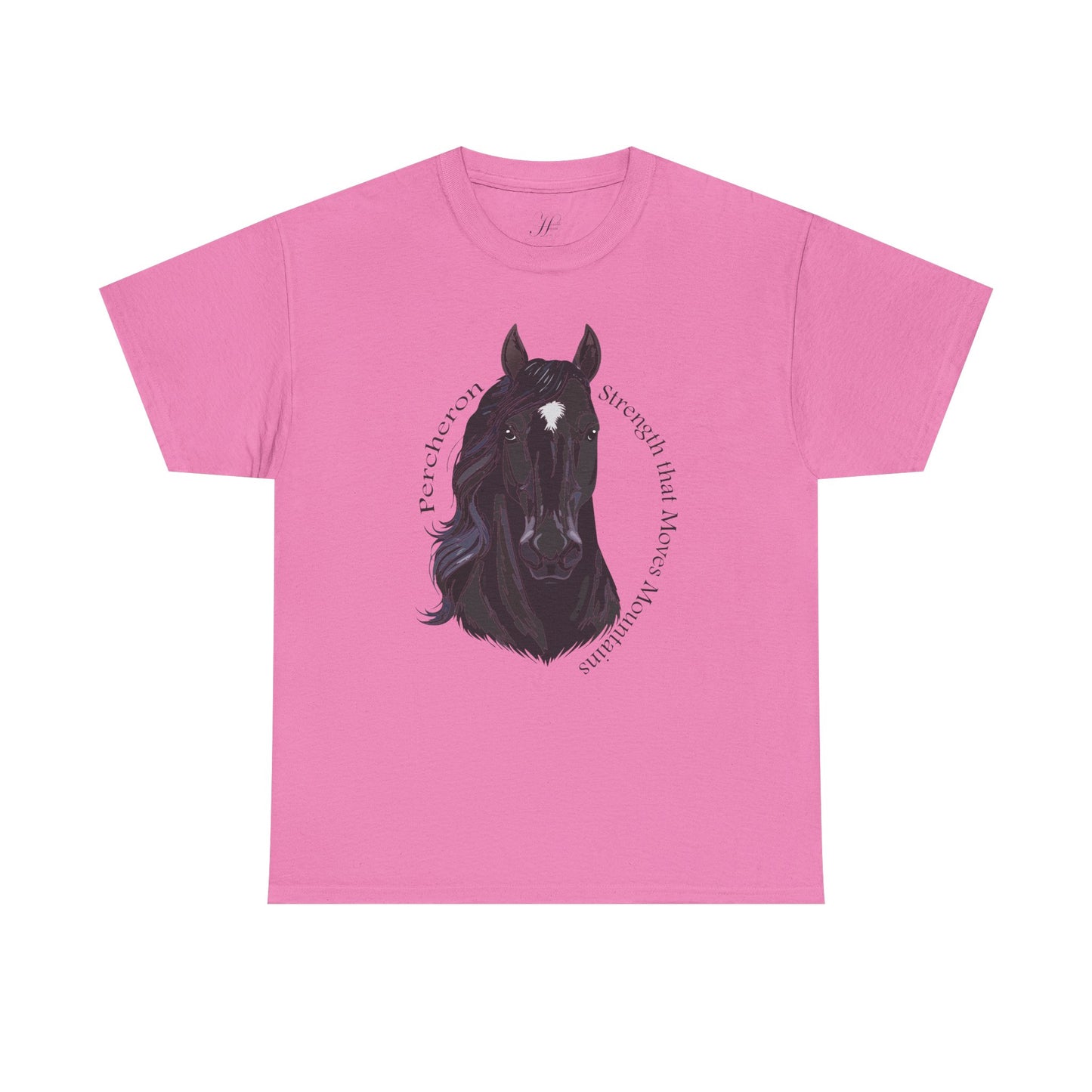 Percheron Unisex Heavy Cotton Tee - Horse Design