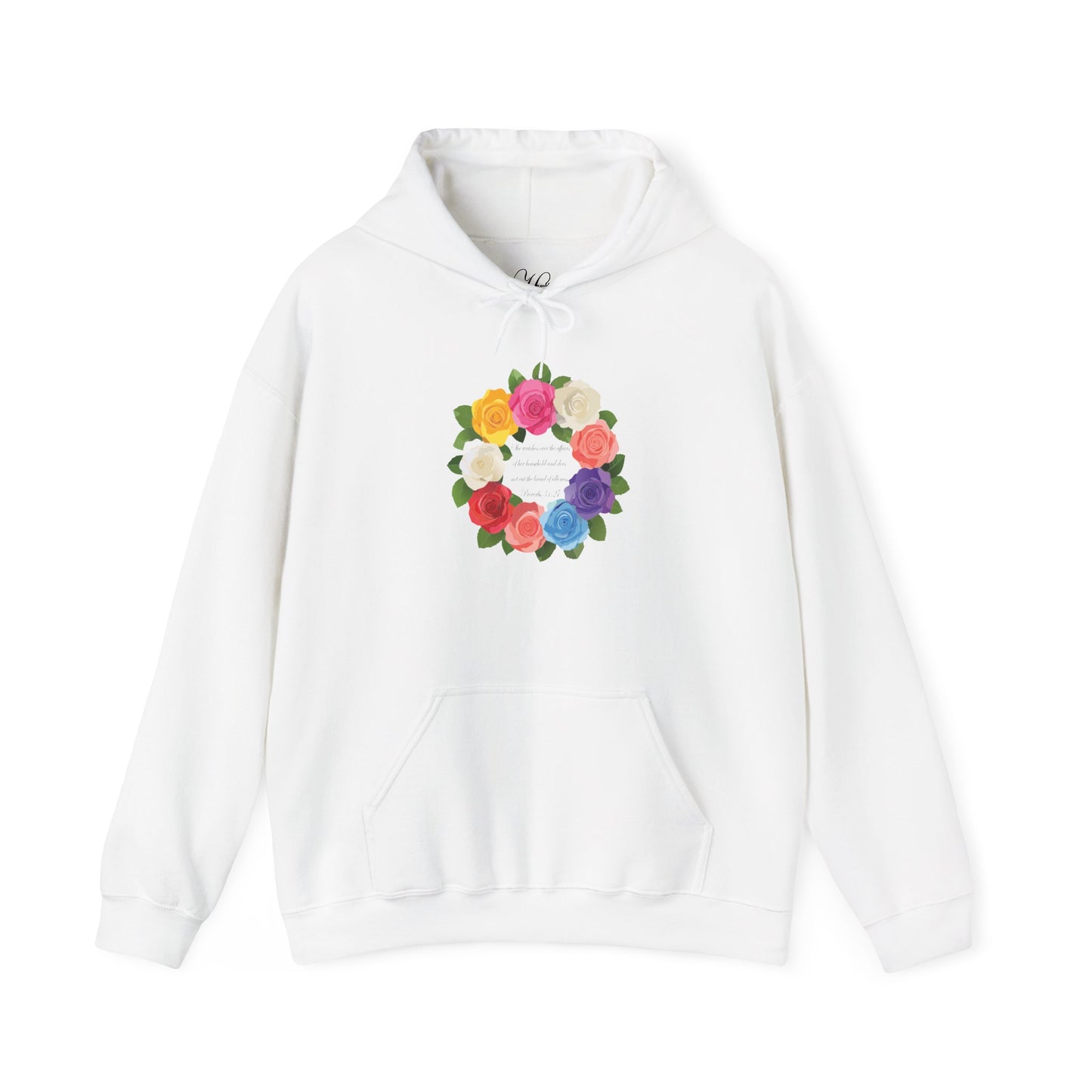 Floral Wreath for Mother Unisex Hoodie - Cozy & Stylish Sweatshirt for All Occasions