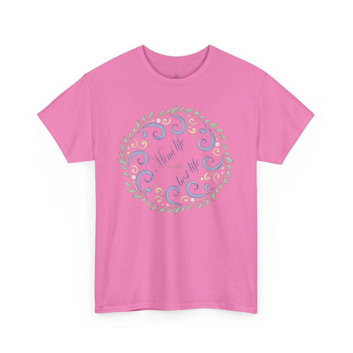Inspirational Unisex Heavy Cotton Tee - "Mimi Life is the best life"