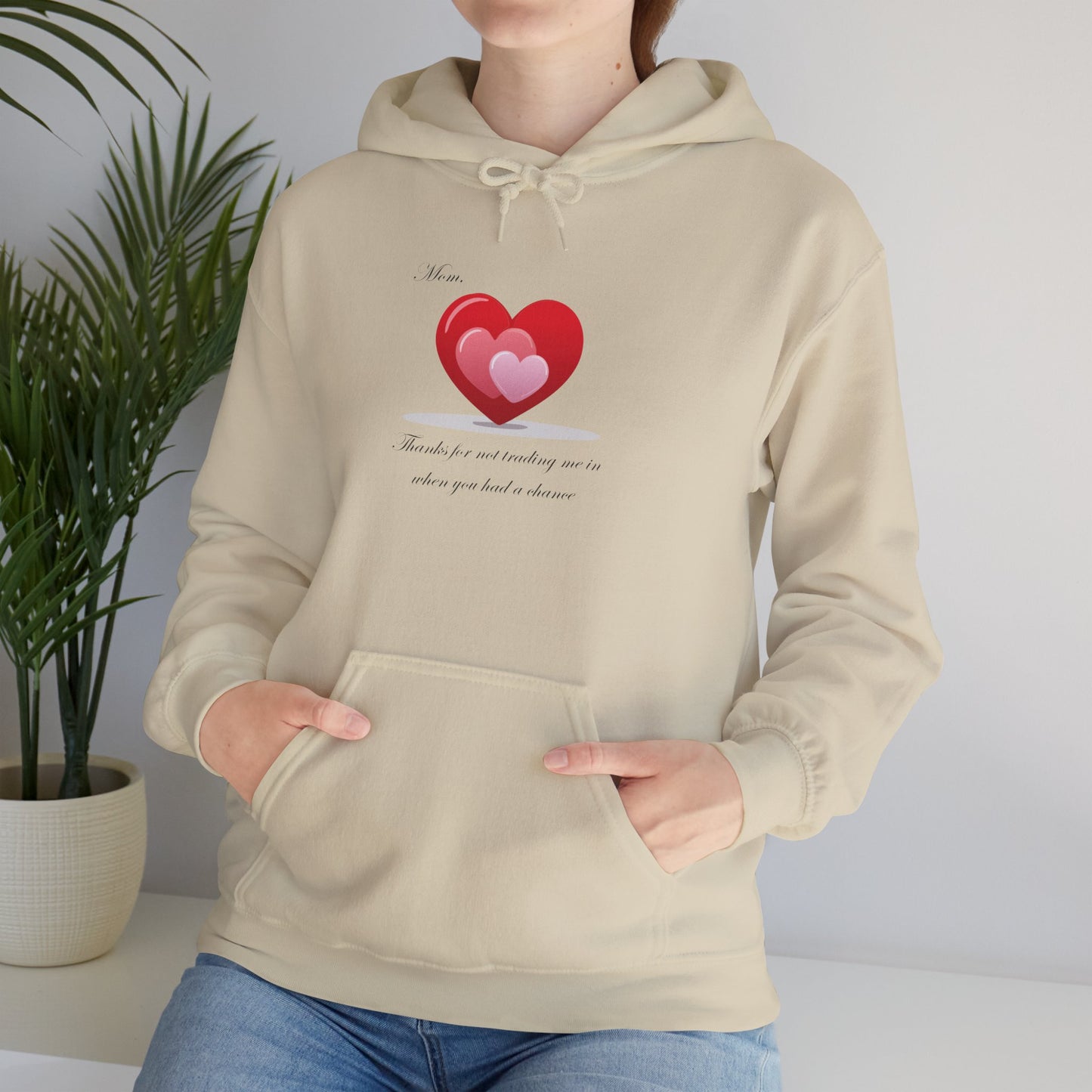 Mom Heart Sweatshirt – Thoughtful Gift for Loved Ones