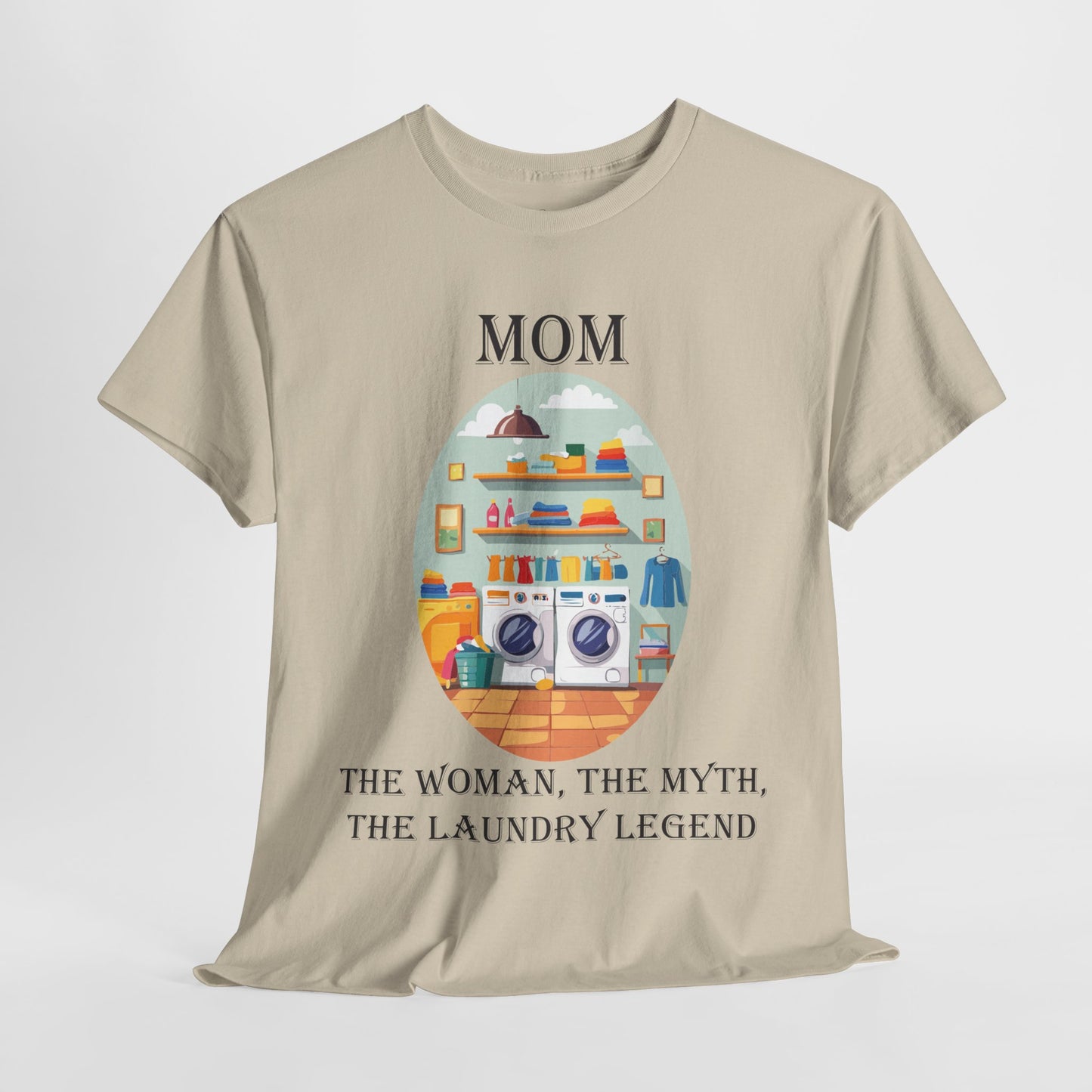 Mom Laundry Legend Unisex Heavy Cotton Tee