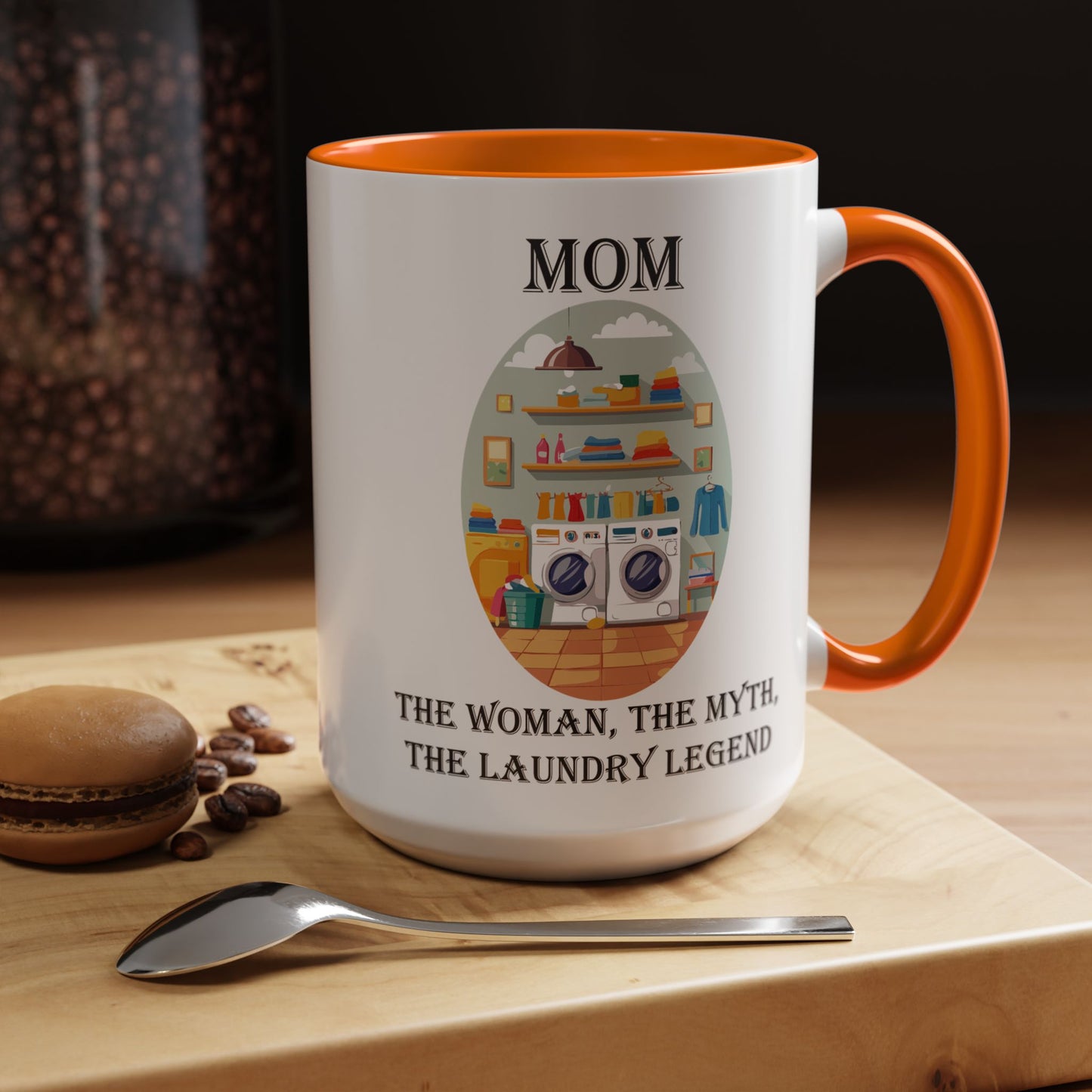 Mom Laundry Legend Coffee Mug - Fun Gift for Moms | 11oz & 15oz