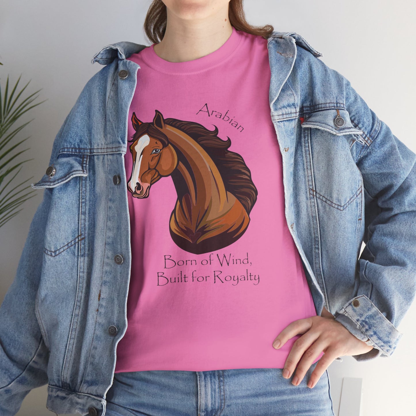 Arabian Horse Unisex Heavy Cotton Tee