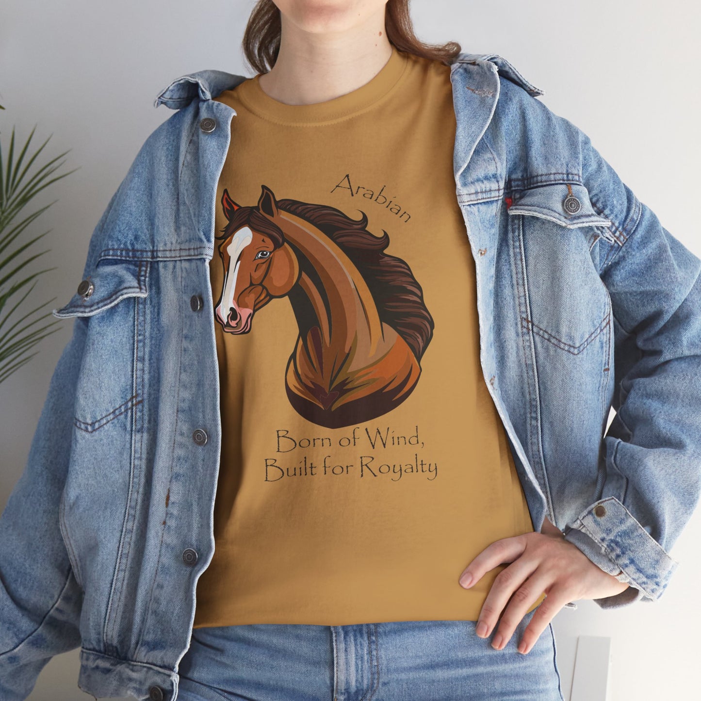 Arabian Horse Unisex Heavy Cotton Tee