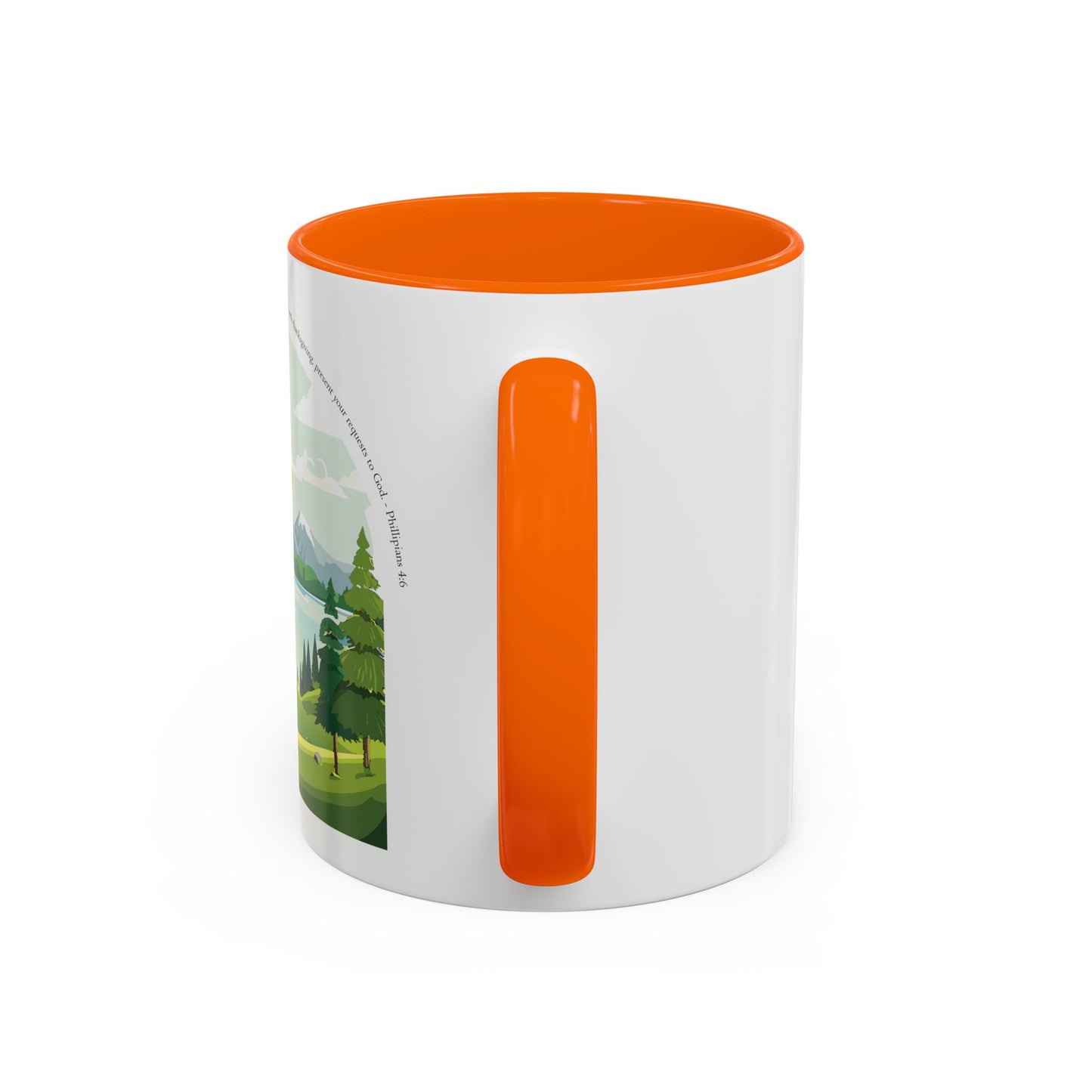 Taza de café inspiradora de naturaleza: perfecta para amantes de las actividades al aire libre y motivación matutina.