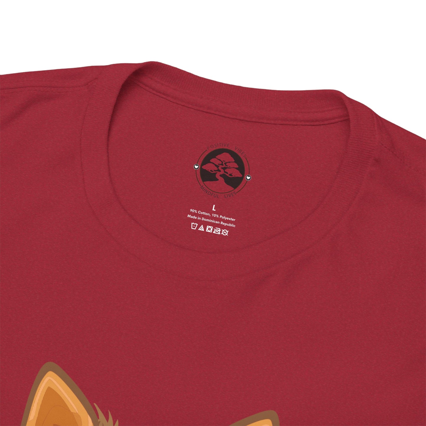 Camiseta unisex de algodón grueso con diseño de perro pastor de Shetland: gracia, inteligencia y mucho pelo