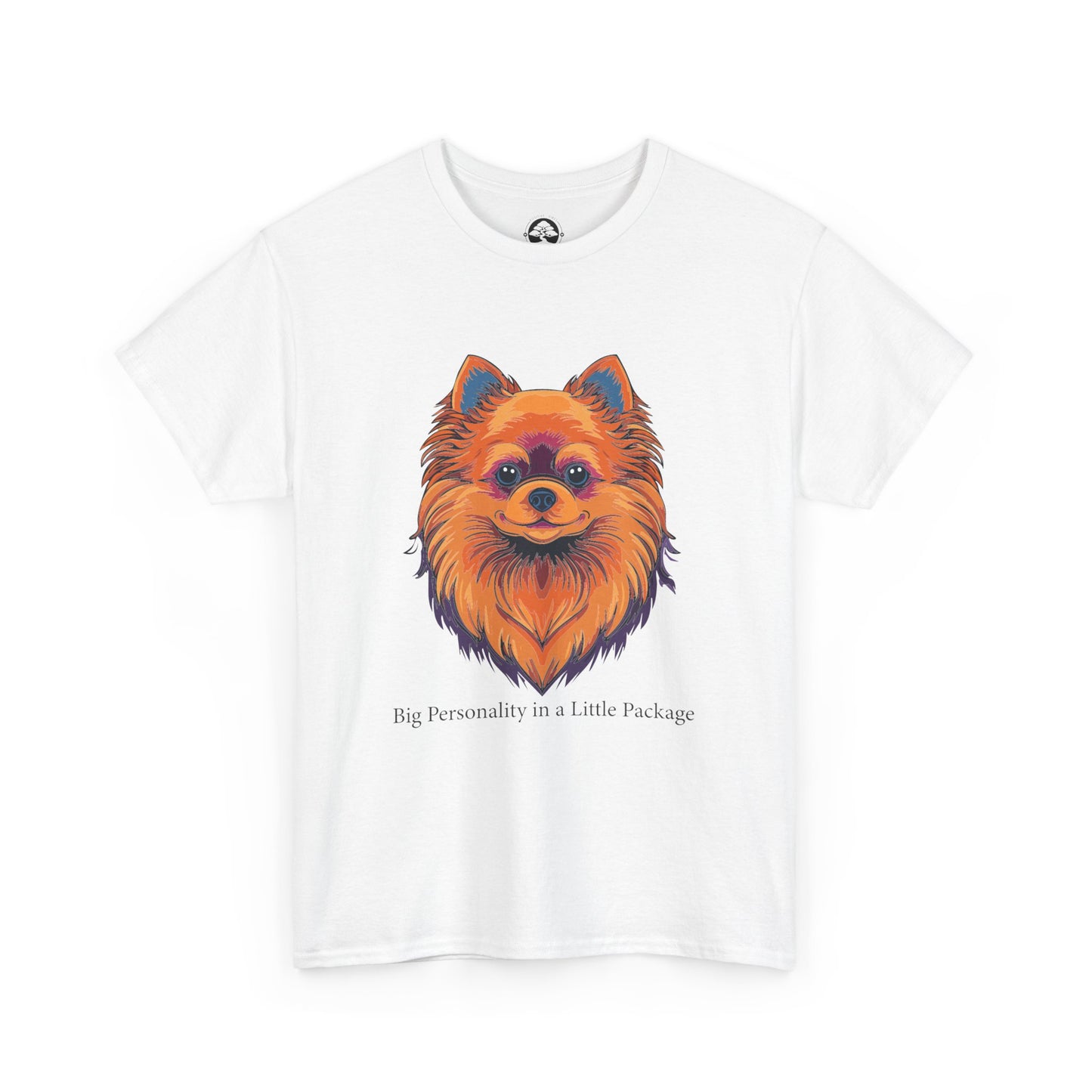 Pomerania - Gran personalidad en un paquete pequeño Camiseta unisex de algodón grueso