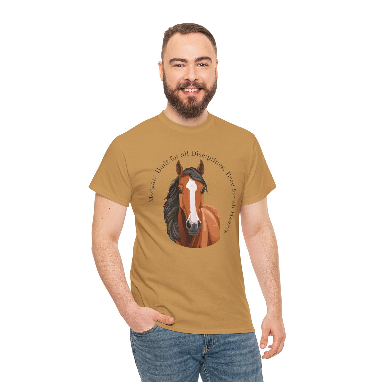 Morgan Horse Lover Unisex Heavy Cotton Tee