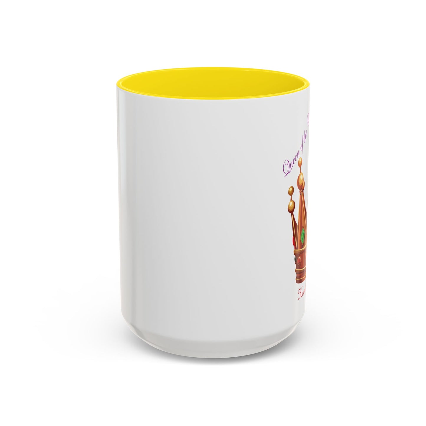 Queen of the Chaos Accent Coffee Mug - 11oz & 15oz - Perfect Gift for Home Decor