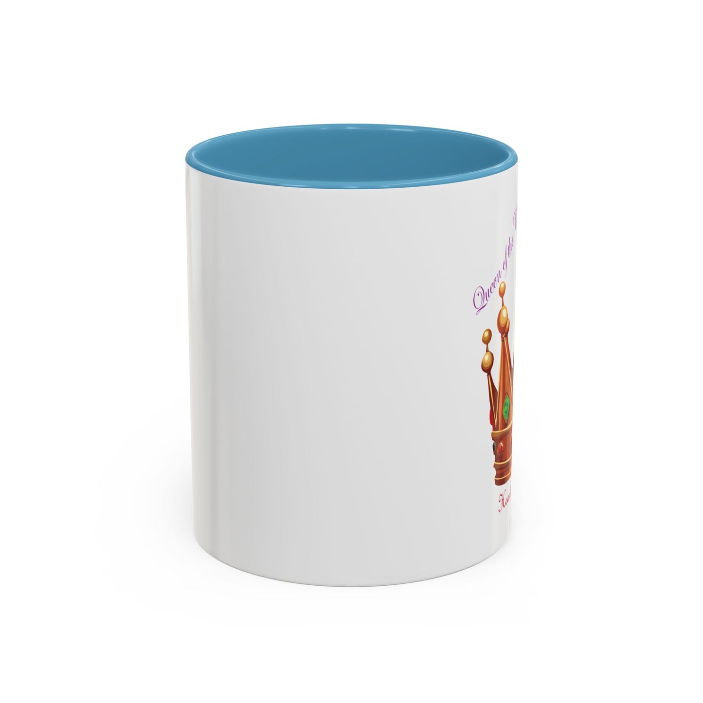 Queen of the Chaos Accent Coffee Mug - 11oz & 15oz - Perfect Gift for Home Decor