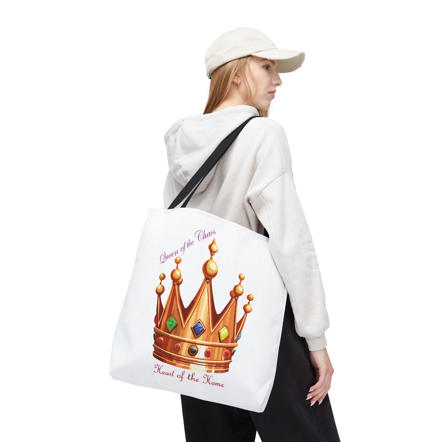 Queen of Chaos Tote Bag - Heart of the Home Style