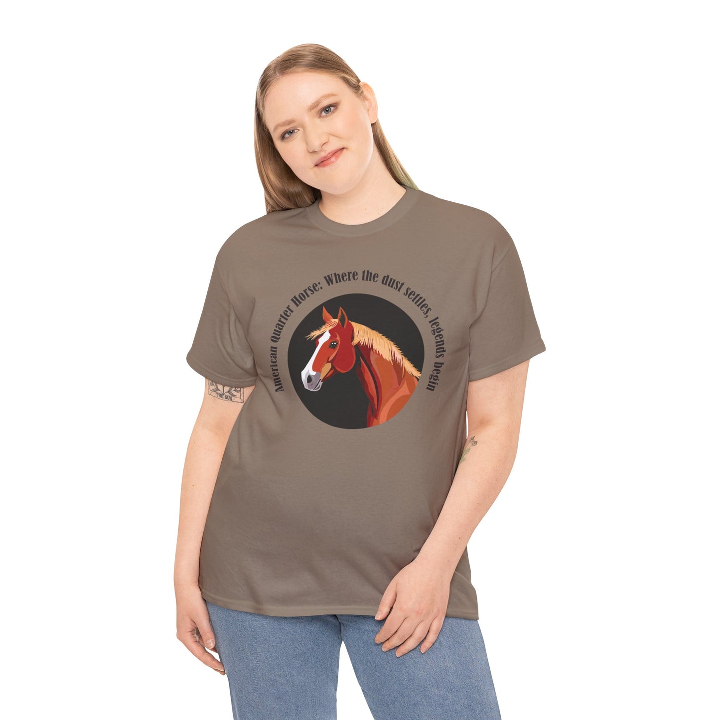American Quarter Horse Unisex Heavy Cotton Tee