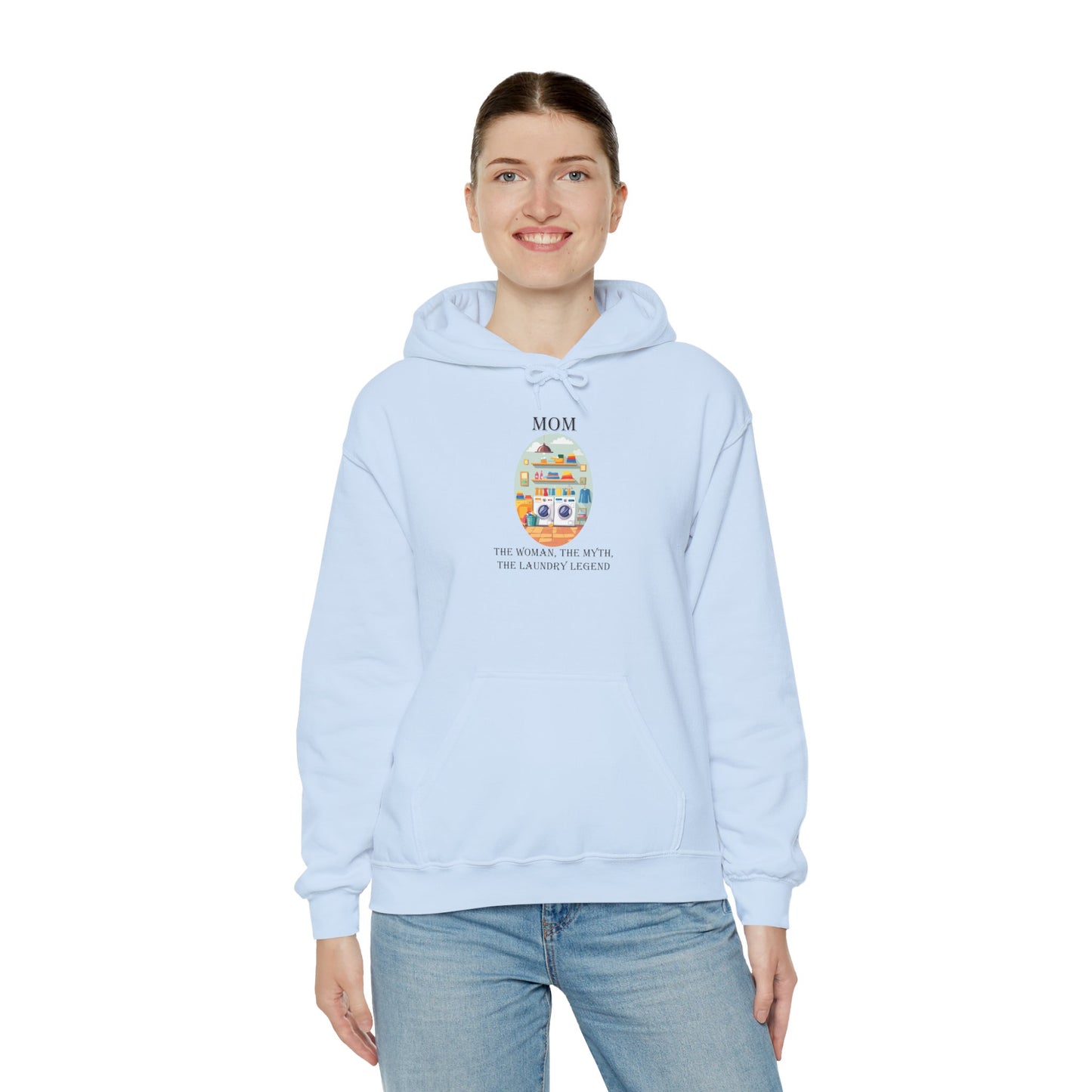 Laundry Legend Hooded Sweatshirt for Mom - Unisex Heavy Blend™