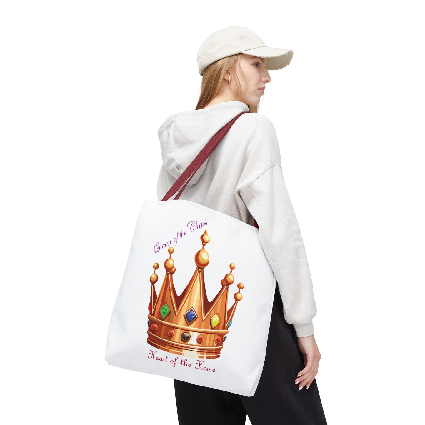 Queen of Chaos Tote Bag - Heart of the Home Style