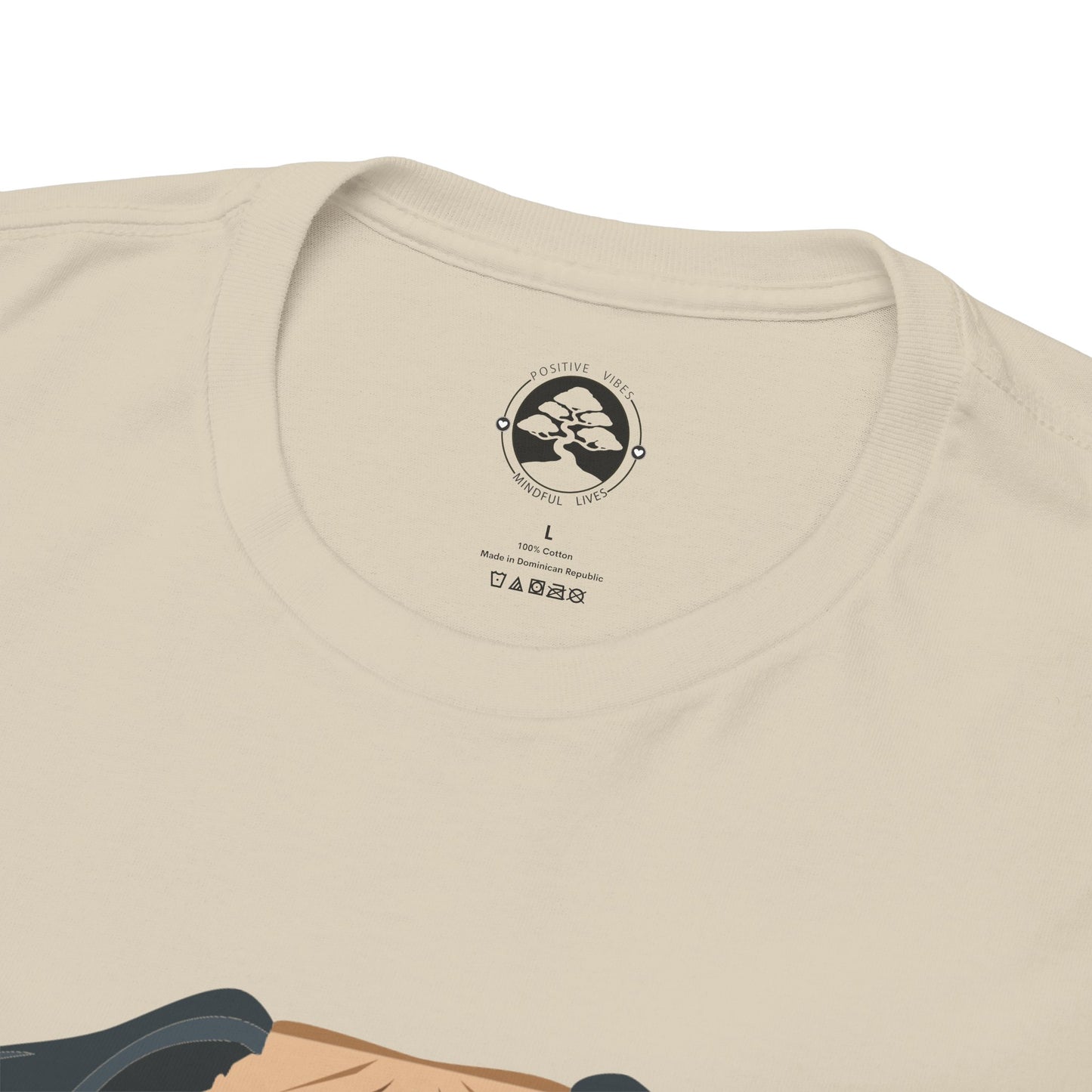 Pug - Camiseta unisex de algodón grueso "La vida de Pug me eligió"