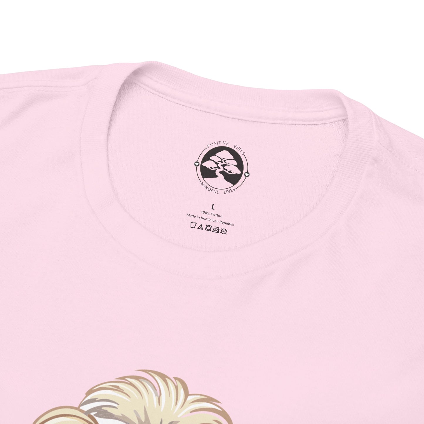 Camisa unisex de algodón grueso "Maltés - Un poco de pelusa, mucho amor"