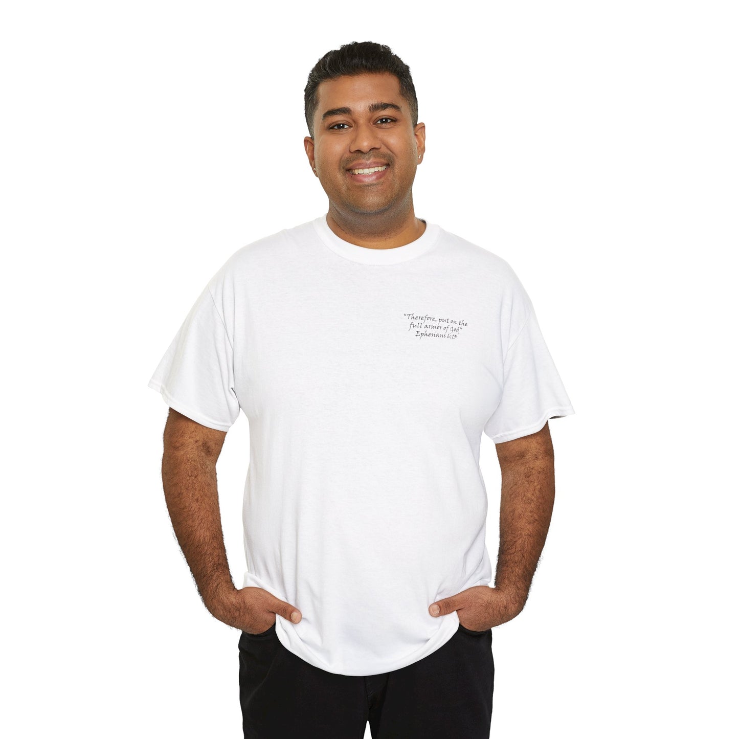 Ponte la armadura de Dios - Camiseta unisex