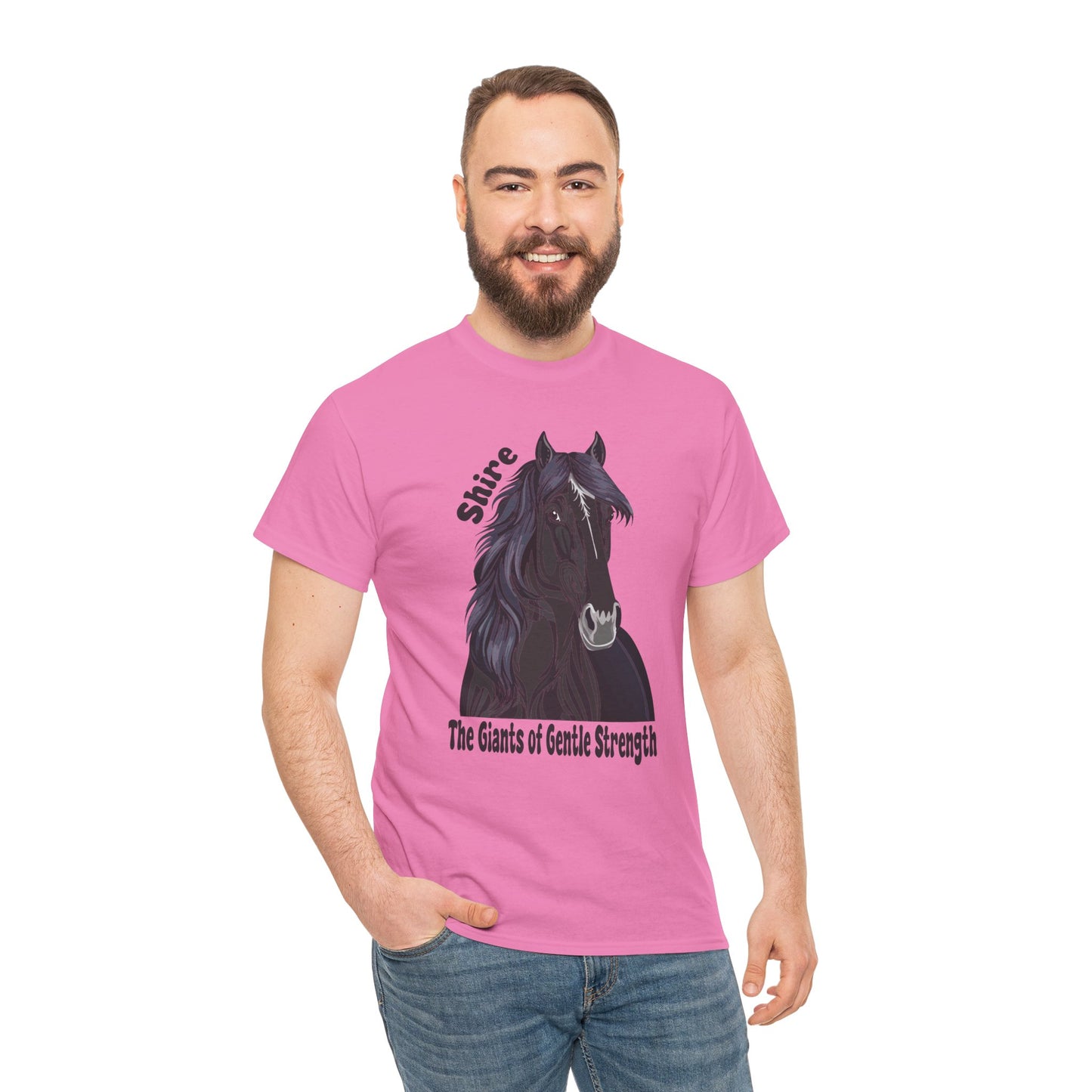 Shire Horse Unisex Heavy Cotton Tee