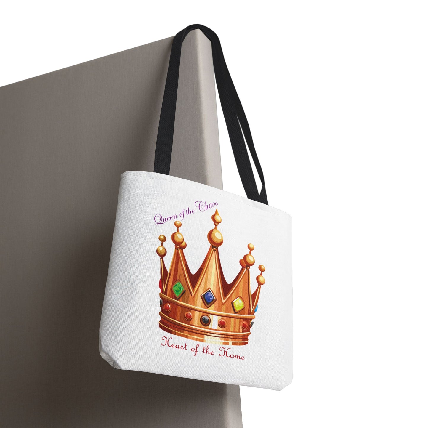 Queen of Chaos Tote Bag - Heart of the Home Style