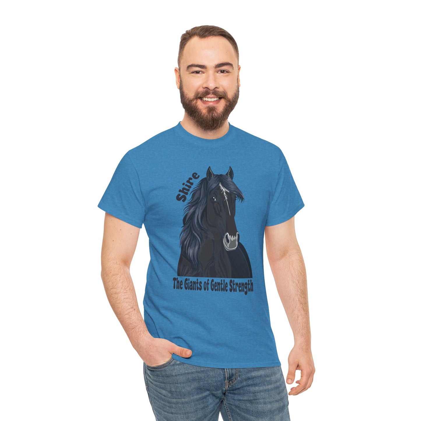 Shire Horse Unisex Heavy Cotton Tee