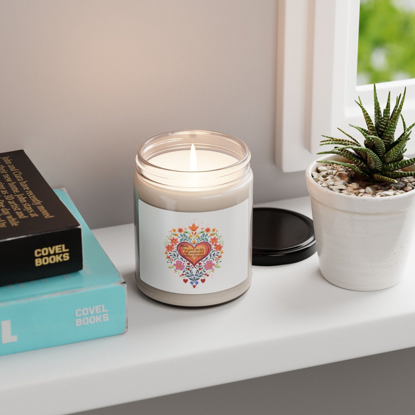 Fun Scented Soy Candle for Mom - 9oz - Perfect for Gifting and Home Ambiance