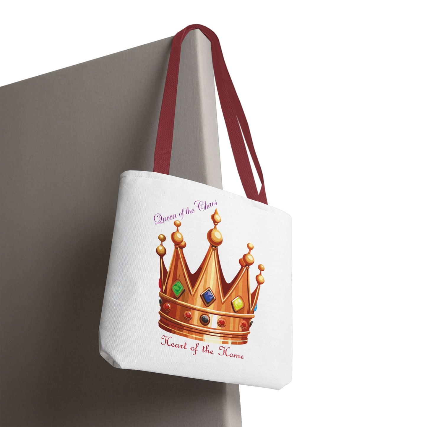 Queen of Chaos Tote Bag - Heart of the Home Style