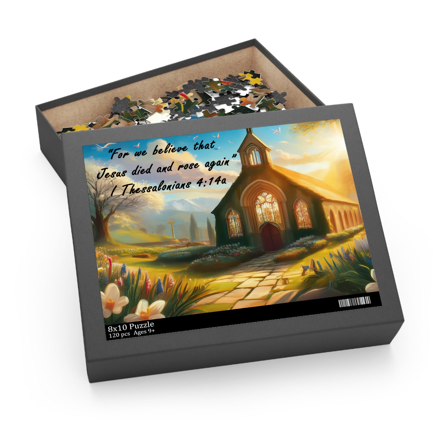 Rompecabezas inspirador de la iglesia - 120/252/500 piezas - Regalo inspirador