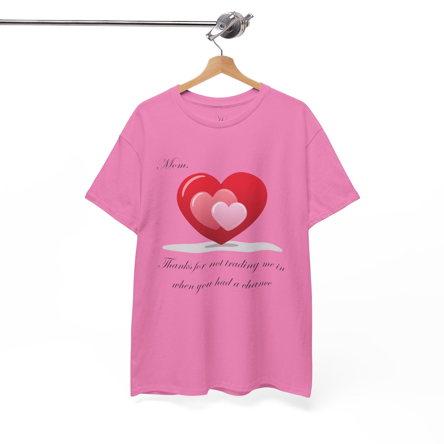 Mom Appreciation Unisex Heavy Cotton Tee - Heart Design